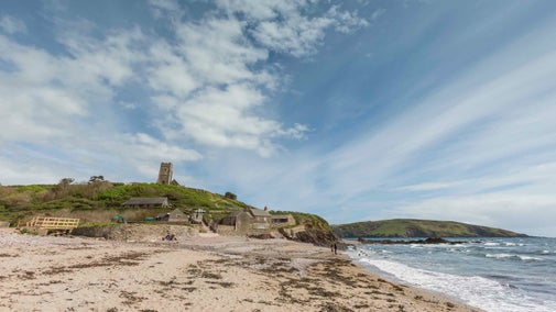 A view of Wembury beach, Devon